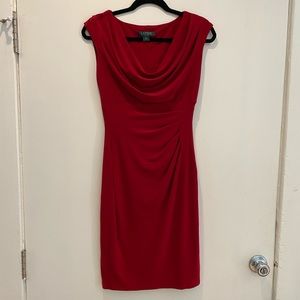 Lauren by Ralph Lauren - Little Red Dress - size 4
